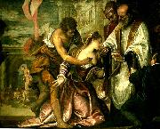 Paolo  Veronese last communion and martyrdom of st Germany oil painting artist